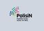 Das Bild zeigt das Logo des Projekts "PolisiN – Politiker sicher im Netz". Es besteht aus mehreren bunten Punkten in Grün, Blau, Pink und Lila, die eine Art Halbkreis bilden. Unterhalb des Logos steht der Schriftzug "PolisiN" in schwarzer Schrift, gefolgt von der Tagline "Politiker sicher im Netz". Das Logo symbolisiert das Projekt, das darauf abzielt, Politiker bei der sicheren Nutzung des Internets zu unterstützen. Der Hintergrund ist hellgrau.